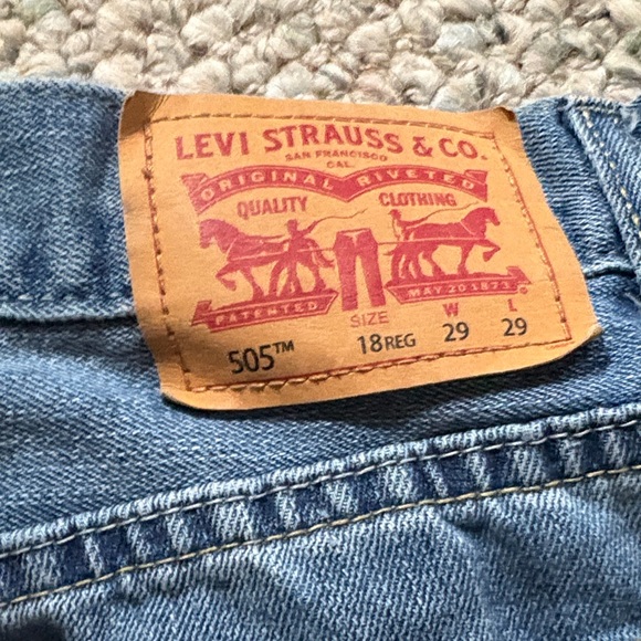 Levi's Men's Slim Fit Denim Jeans - Blue - Picture 3 of 3